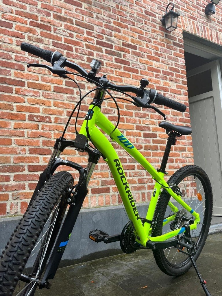 Fiets Rockrider ST100, Gebruikt, Velgrem, Versnellingen, Rockrider (Decathlon)