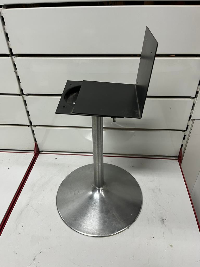 Support robuste pour haut-parleur – Métal/inox - H 28cm, Enlèvement, Comme neuf