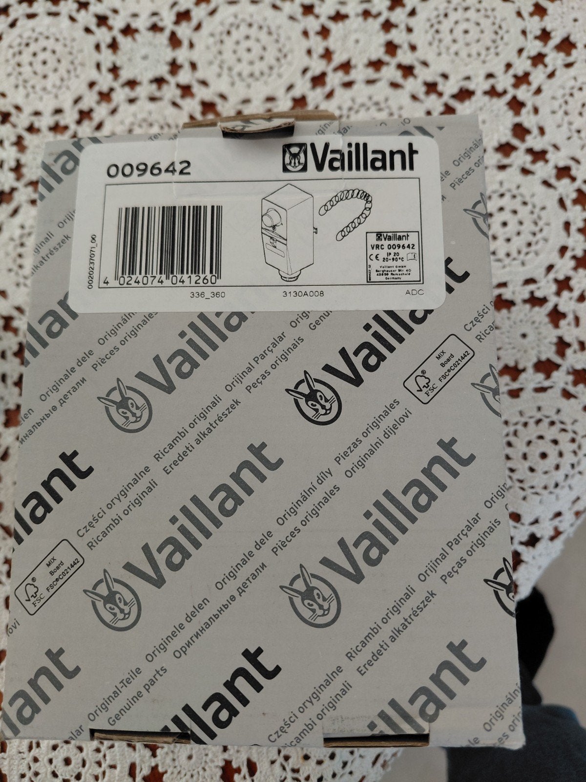 Thermostat de contact vaillant, Bricolage & Construction, Sanitaire, Enlèvement ou Envoi