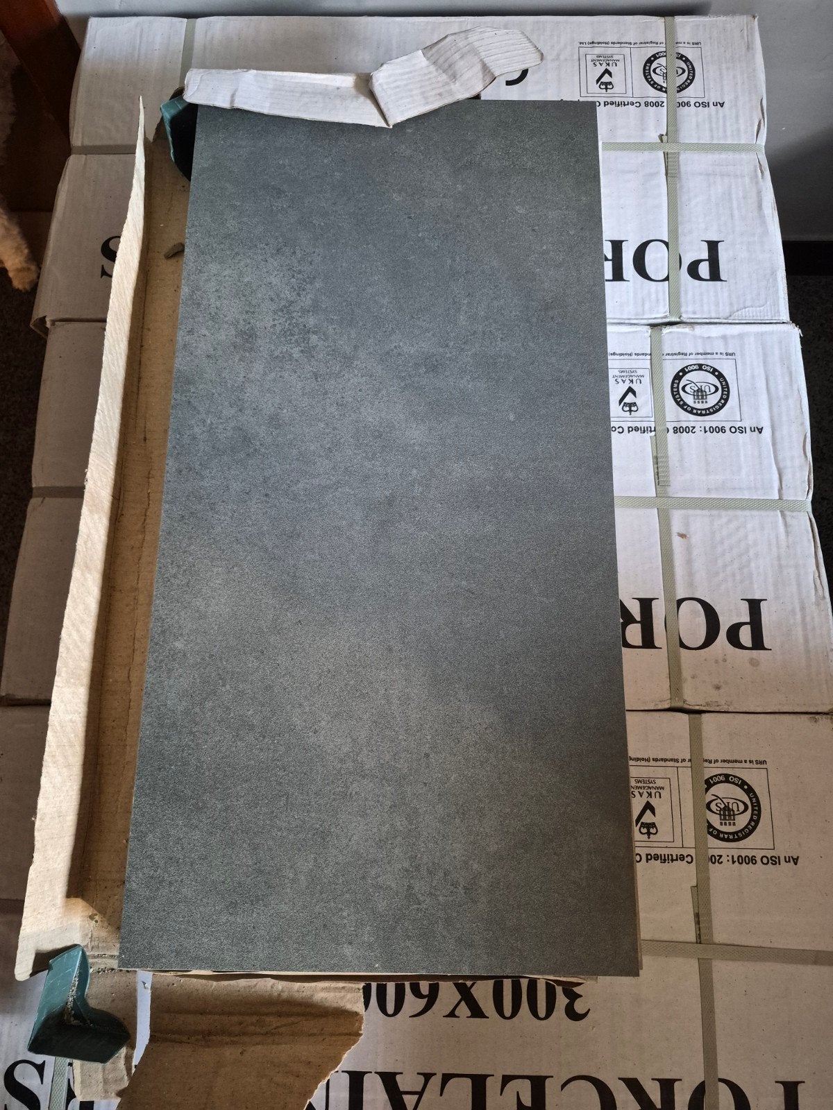 Luna Ash vloertegels 20m2, Doe-het-zelf en Bouw, Tegels, Ophalen, 40 tot 60 cm, Keramiek, Nieuw