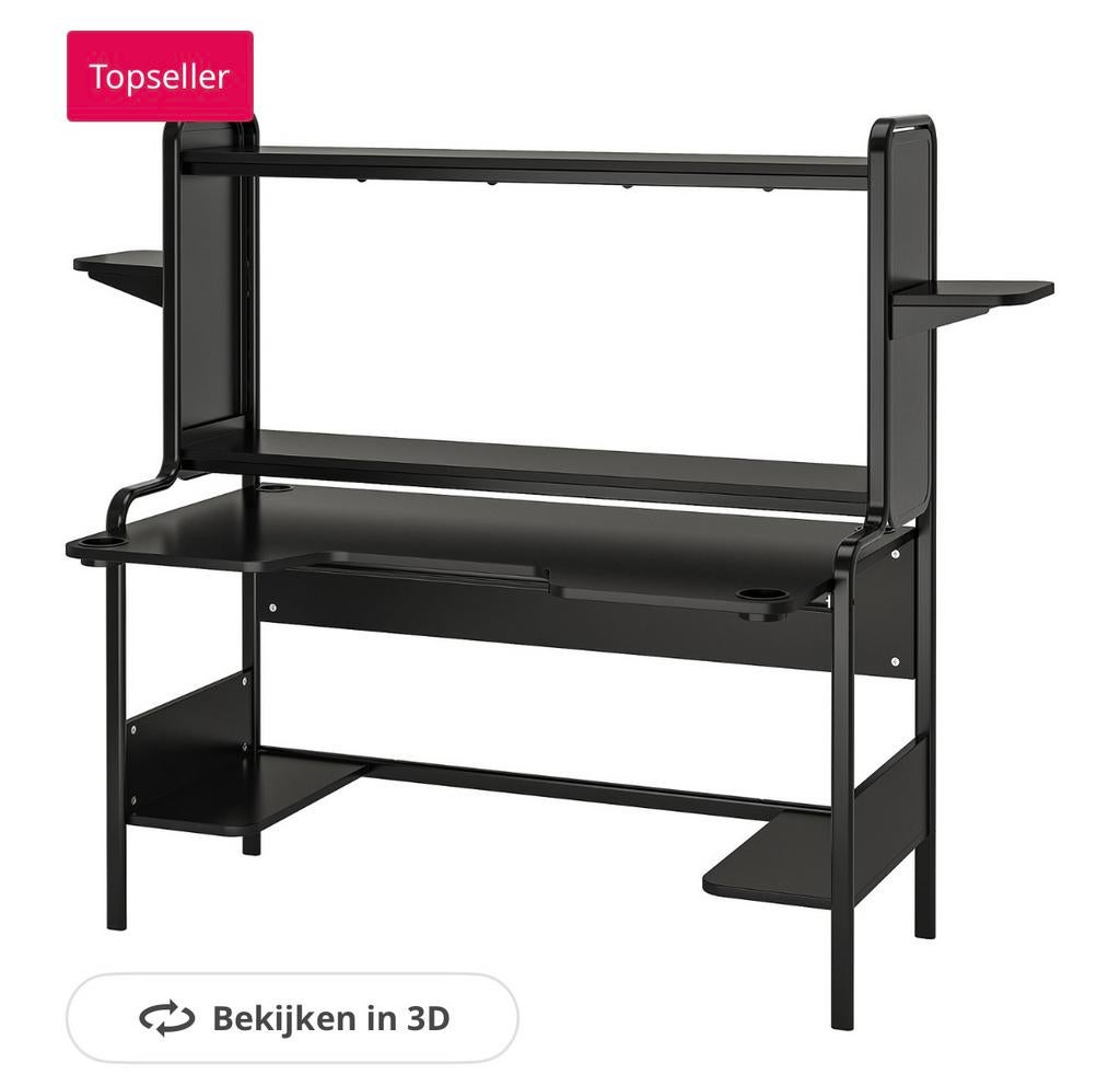 Gamingbureau Ikea, Enlèvement, Comme neuf