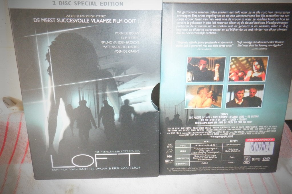DVD 2-DISC Special Edition Loft., Vanaf 16 jaar, Nederlands, Actiethriller, Zo goed als nieuw