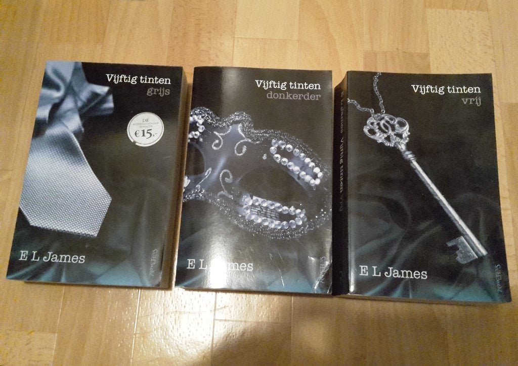 Vijftig tinten trilogie: grijs, donkerder, vrij, Nederlands, Enlèvement ou Envoi, Utilisé