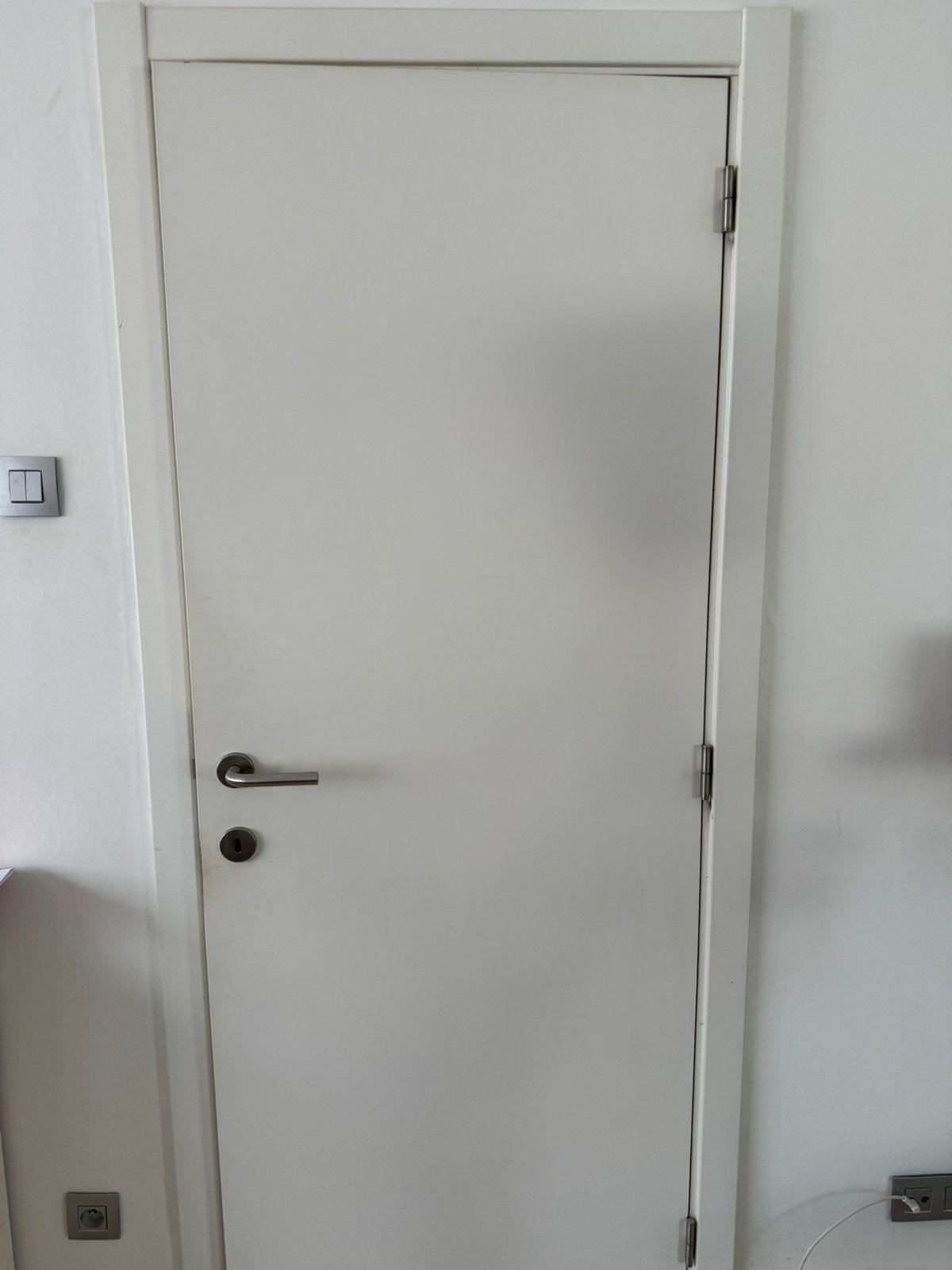 Schilderdeuren (volspaan) met klinken, Doe-het-zelf en Bouw, Ophalen, Zo goed als nieuw, Glas