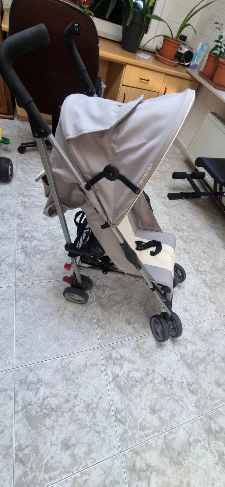 Plooibuggy Prémaman, Enfants & Bébés, Enlèvement, Comme neuf, Dossier réglable