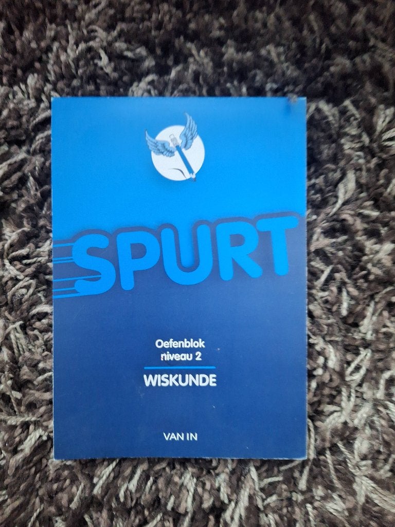 Wiskunde spurt oefenboek niv 2, Ophalen, Zo goed als nieuw