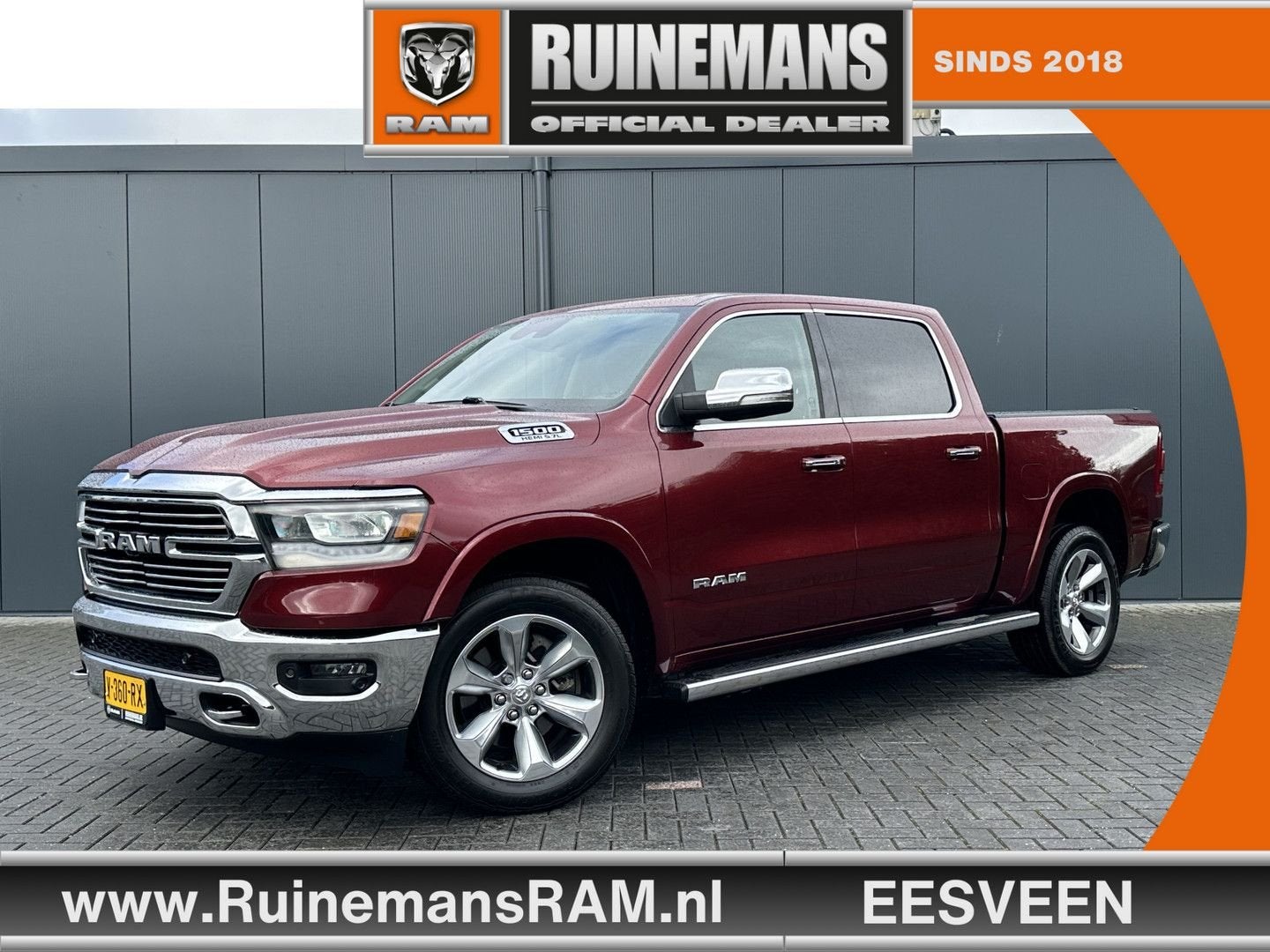 Dodge RAM 1500 5.7 V8 LARAMIE / LPG / TREKHAAK 3.5T / ADAPTI, Auto's, Dodge, Automaat, RAM 1500, 309 g/km, SUV of Terreinwagen