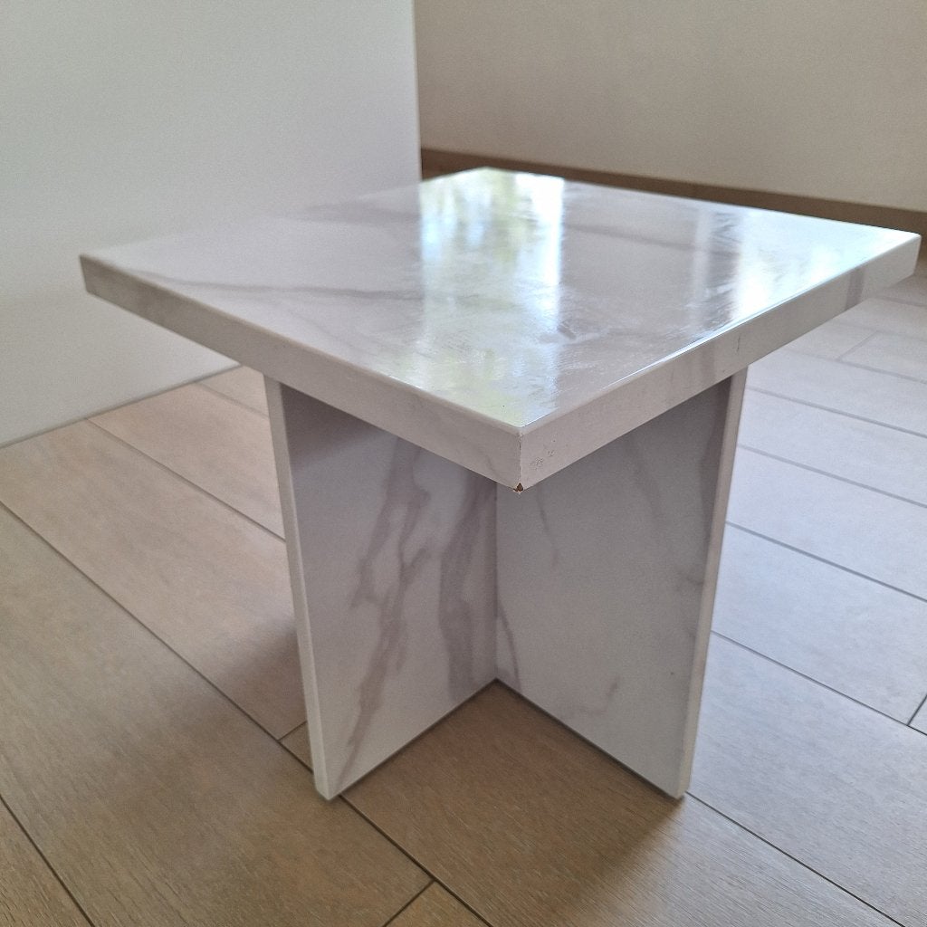 Bijzettafel Gandrup (jysk), Enlèvement, Utilisé, Carré, Scandinavisch