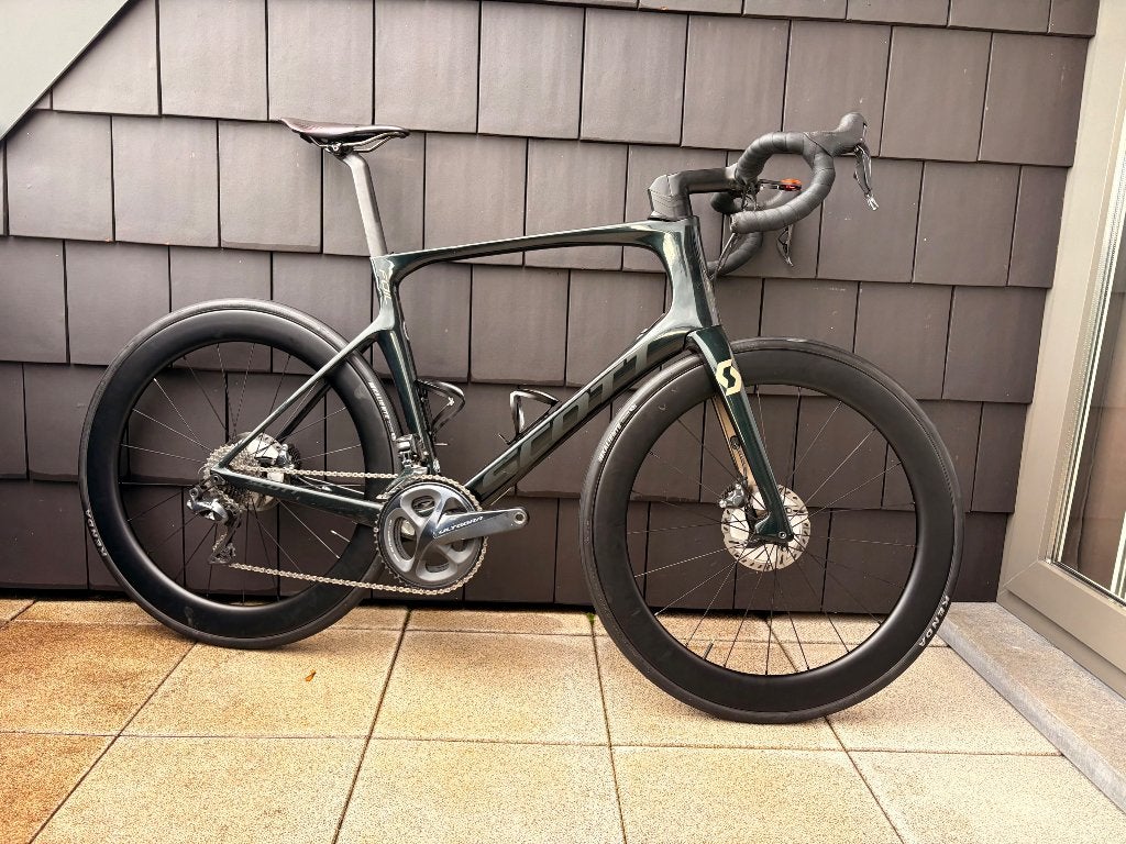 Scott Foil RC10 Dark Green Ultegra di2 - 58, Sports & Fitness, Enlèvement, Comme neuf, Autres types