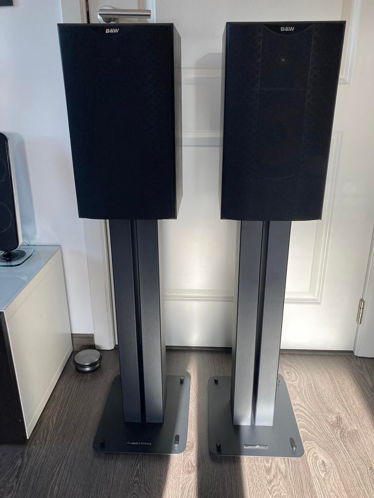 B&W  Bowers en Wilkins speaker stands FS-600 S3 zwart Nieuw, Neuf, 60 à 120 watts, Enlèvement, Bowers & Wilkins (B&W)