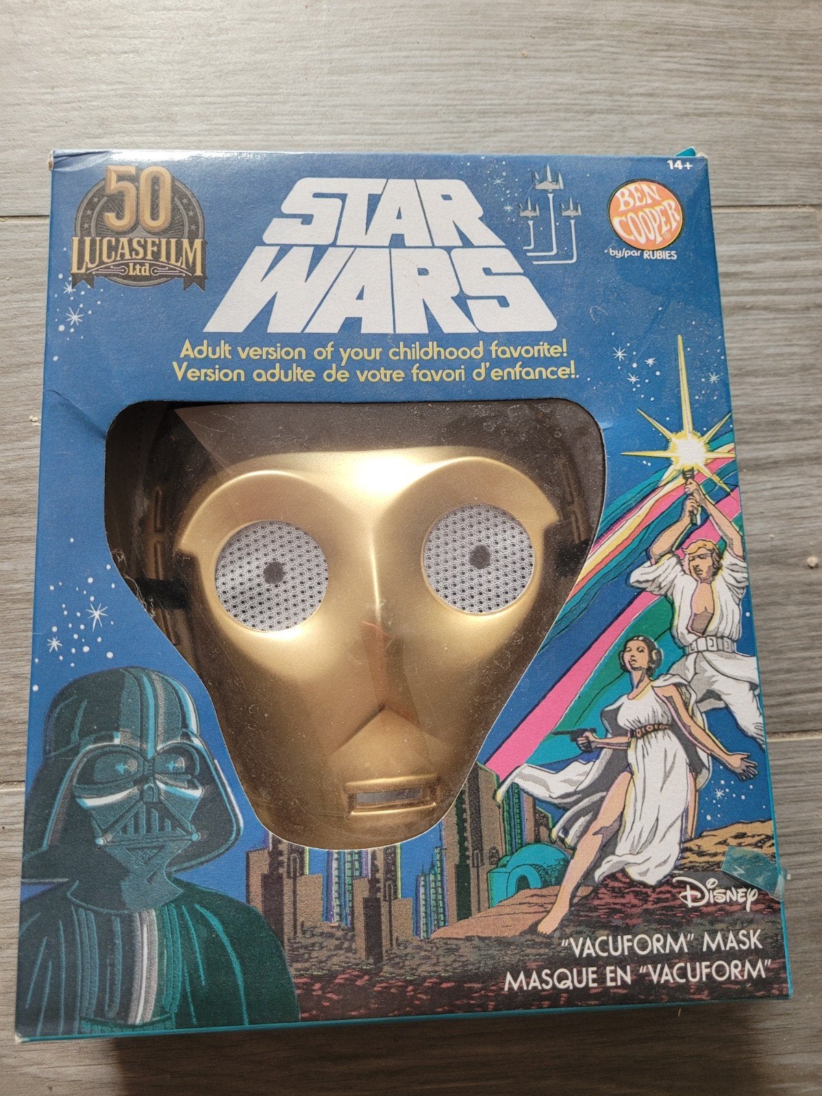 Masque Star Wars C3PO, Enlèvement ou Envoi