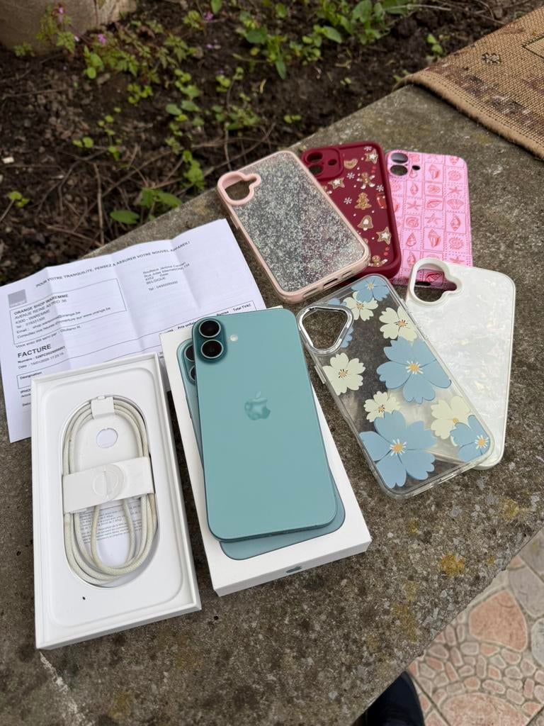 iPhone 16 Plus – État parfait | Garantie jusqu’en 2027 !, Enlèvement, IPhone 16