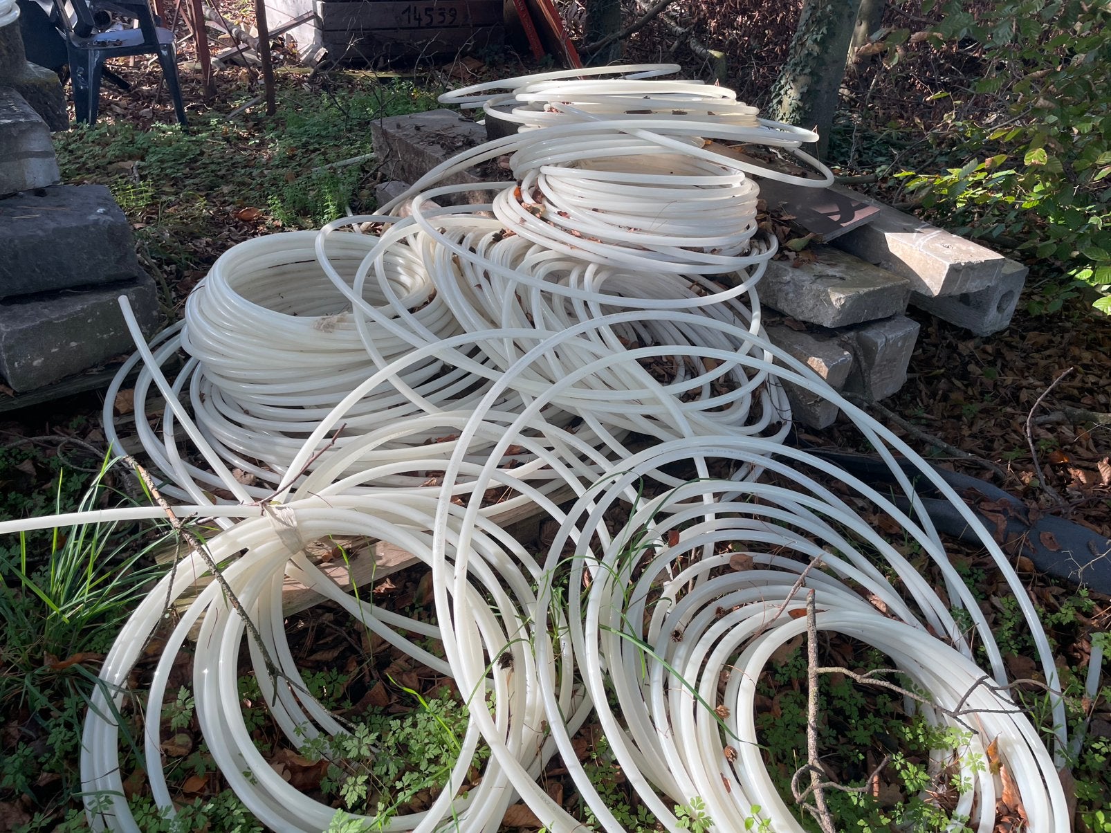 Vloerverwarming buizen en haken  overschot, Ophalen, Nieuw, PVC, Overige typen