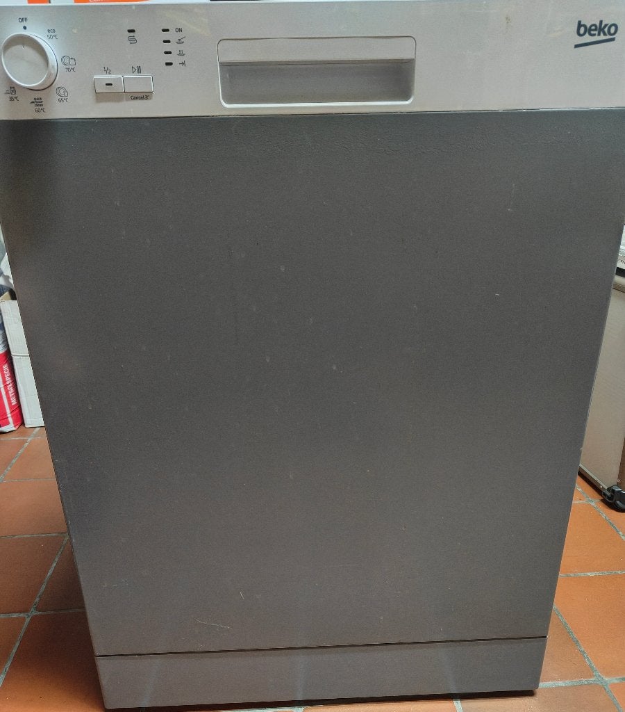 Vaatwasser te koop – voor reparatie of onderdelen, Ophalen, Minder dan 85 cm, Niet werkend, Eco programma
