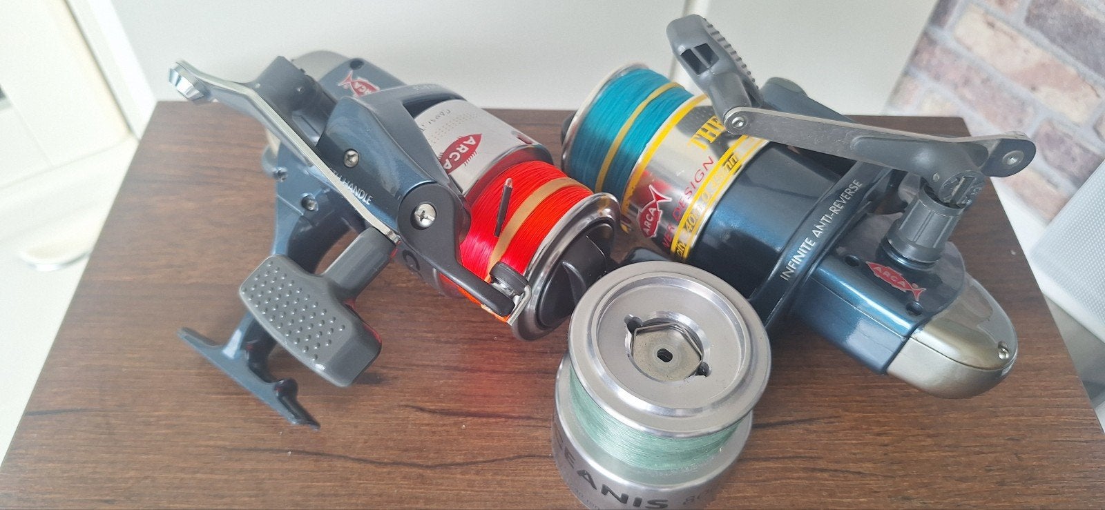 2 Molens voor zee Arca Oceanis Pro, Watersport en Boten, Hengelsport | Zeevissen, Ophalen of Verzenden
