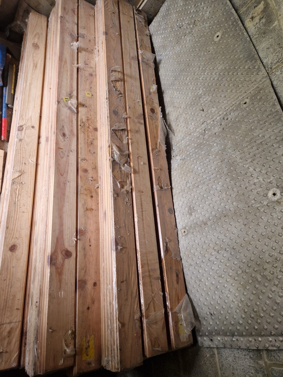 Parquet pin des Landes, Enlèvement