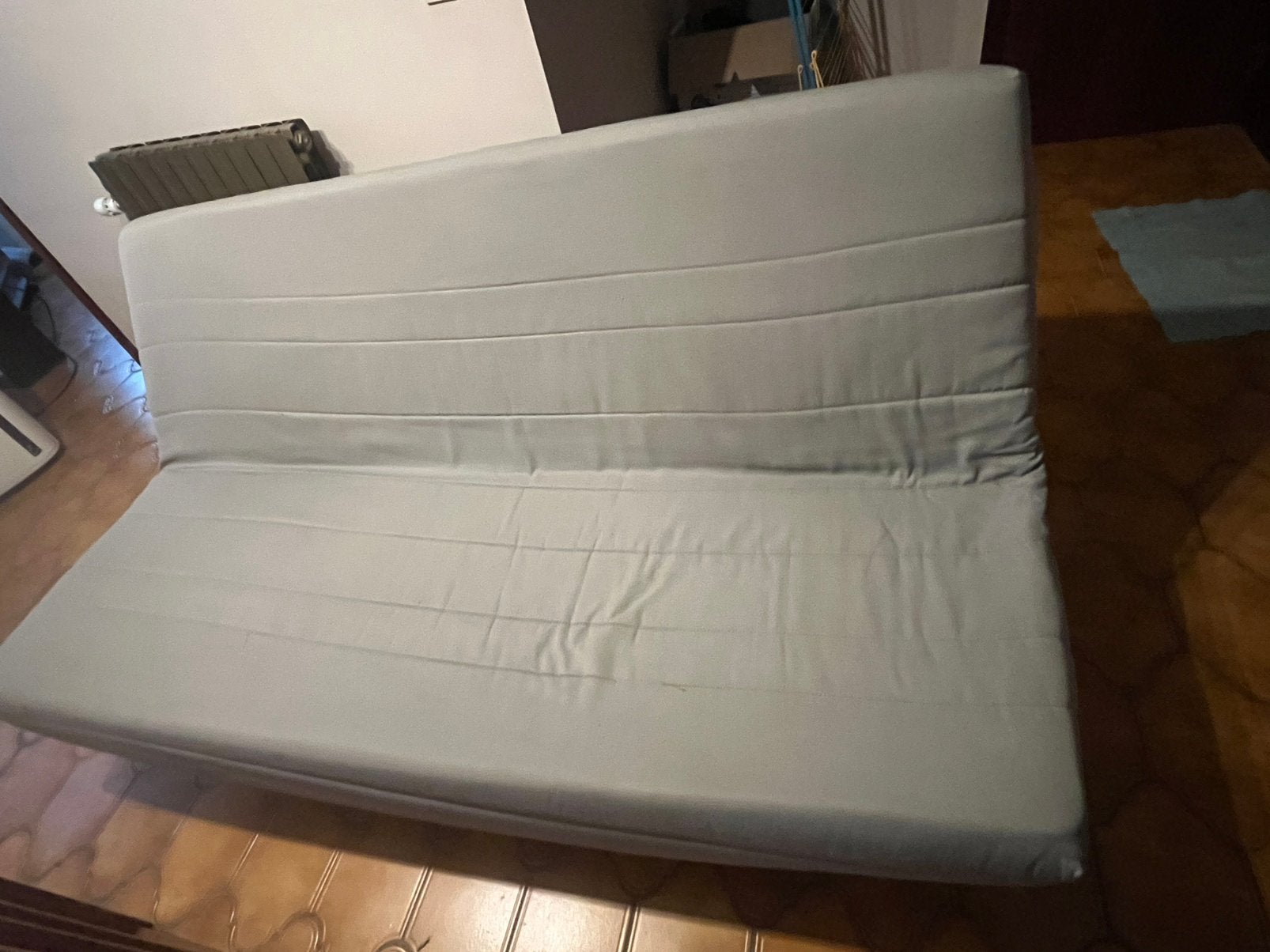 Divan lit clip clap, Gris, Enlèvement, Utilisé, 120 cm