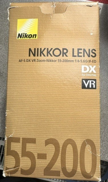nikon lens 55-200, Audio, Tv en Foto, Ophalen, Zo goed als nieuw, Nikon, Zoom