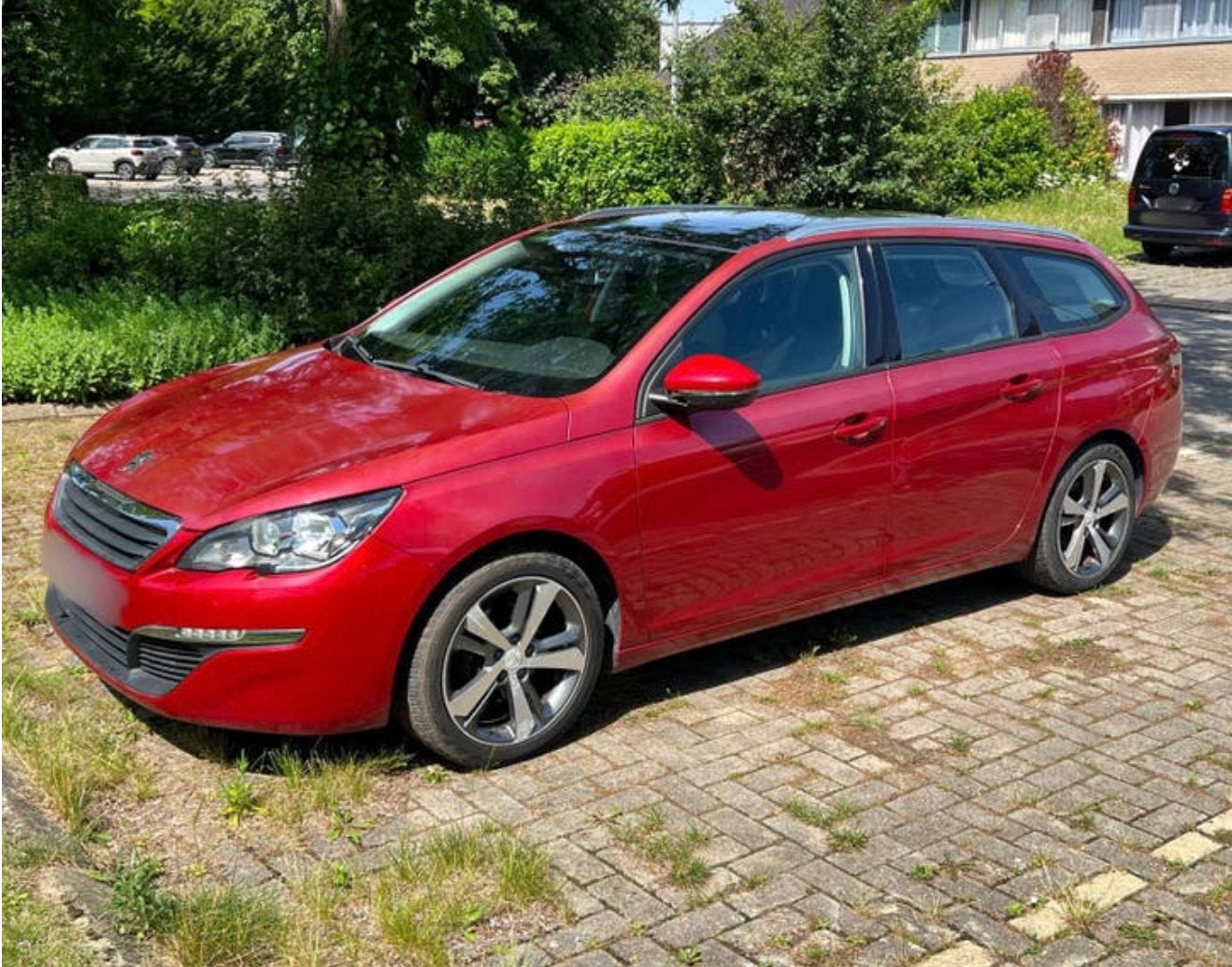 Peugeot 308 1.2 essence 2016 pano 130k homologuée à vendre, Rouge, Achat, Euro 6, Noir