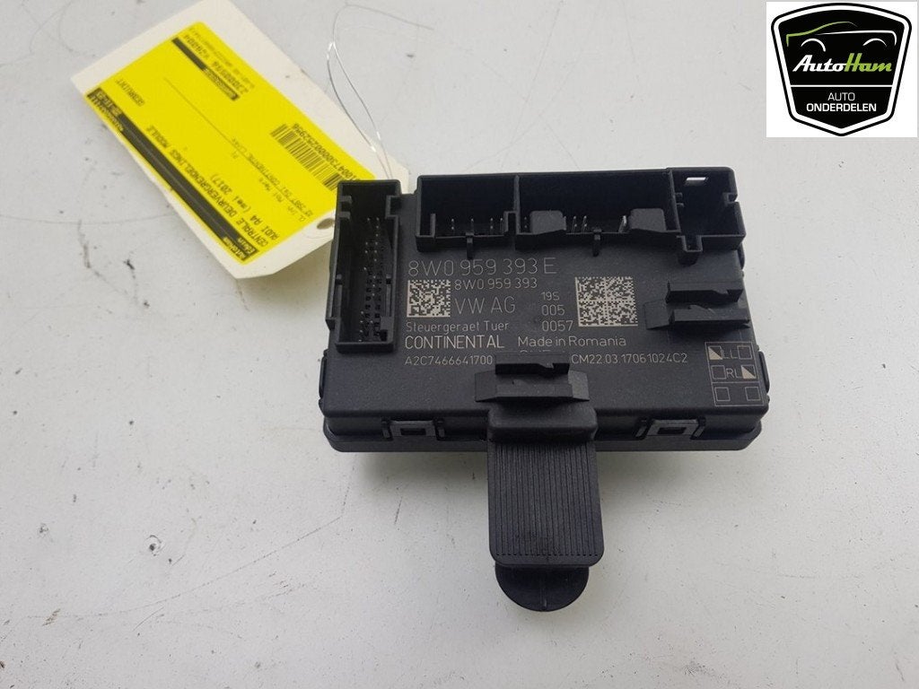 ORDINATEUR VEROUILLAGE CENTRALISE Audi A4 Avant (B9), Audi, Utilisé, Continental AG, Continental-Plaza 1
30175  Hannover, DE