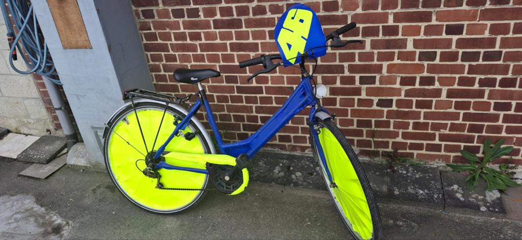 Vélo Valentino Rossi VR46 Édition, Frein à tambour, Utilisé, Siège réglable, Enlèvement