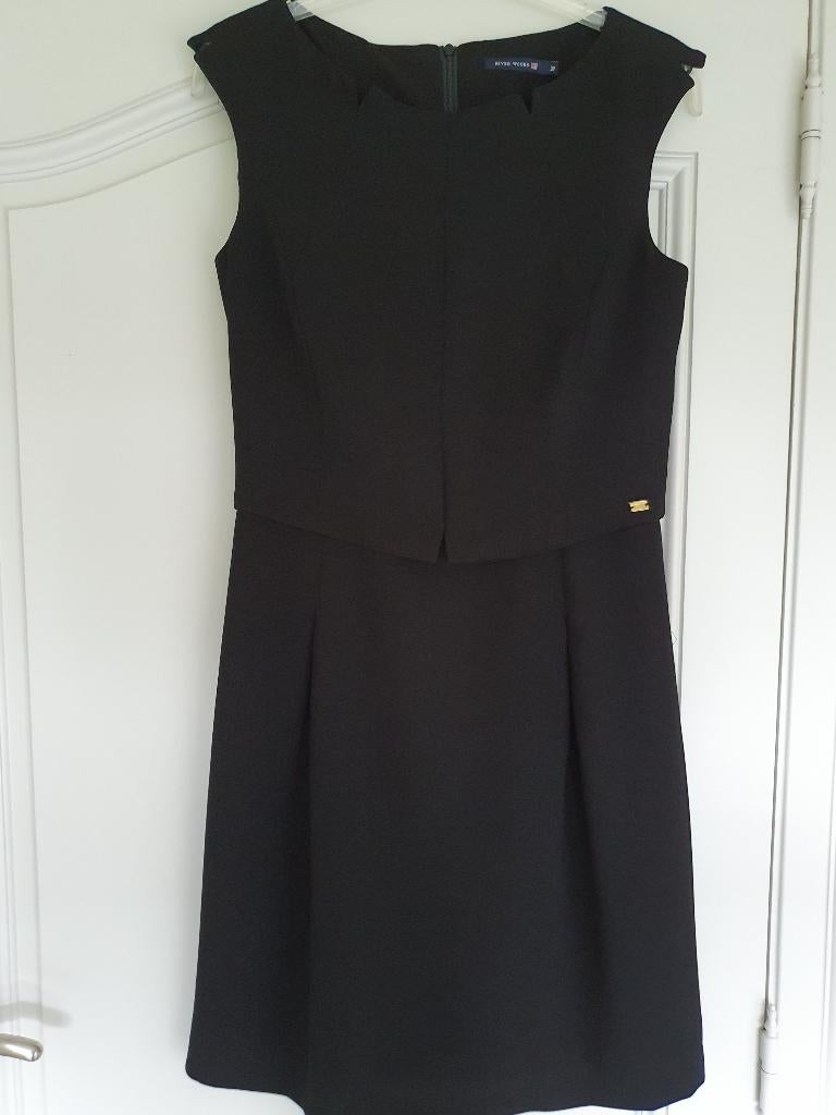 River Woods - jurk, Kleding | Dames, River Woods, Zwart, Zo goed als nieuw, Boven de knie