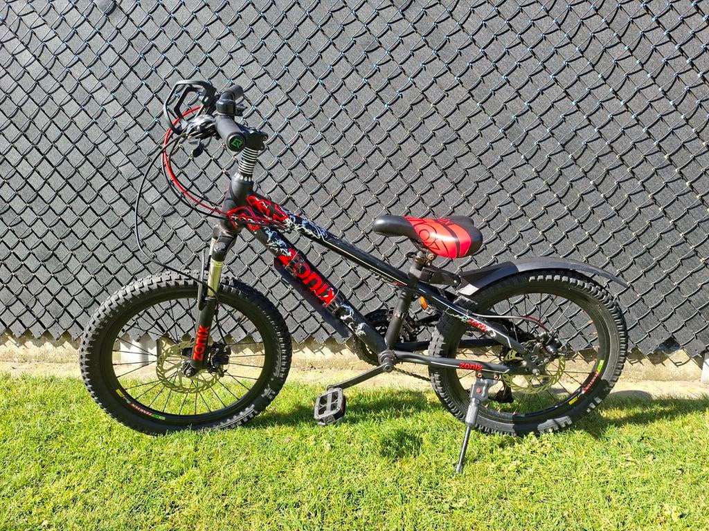 Jongensfiets /mountainbike, Fietsen en Brommers, Ophalen, Versnellingen, Zo goed als nieuw, Schijfrem