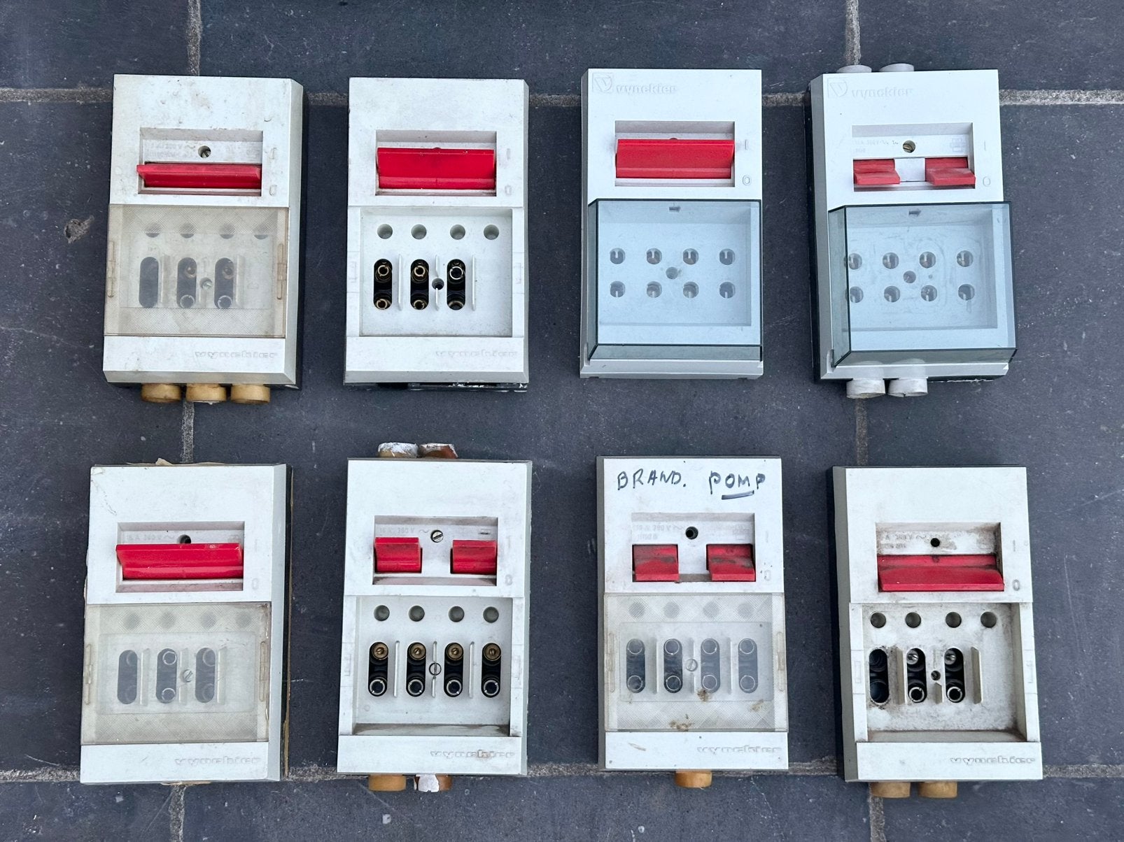 Schakelkastjes Vynckier, Doe-het-zelf en Bouw, Ophalen, ABB, Schakelaar