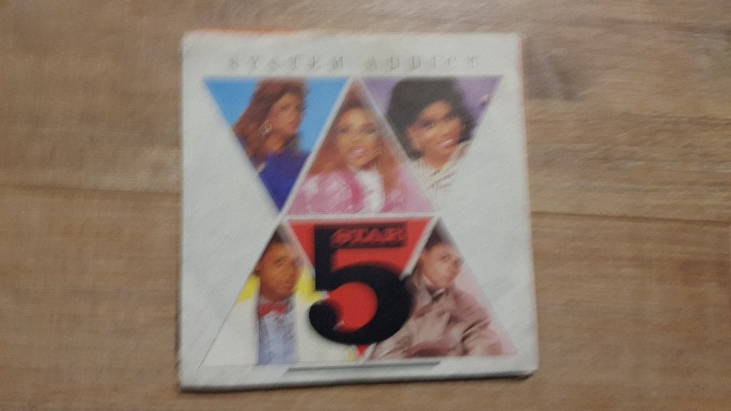 7" Five Star - System addict, Cd's en Dvd's, Vinyl Singles, Gebruikt, Single, 1980 - 1989, R&B en Soul, 7 inch, Ophalen of Verzenden