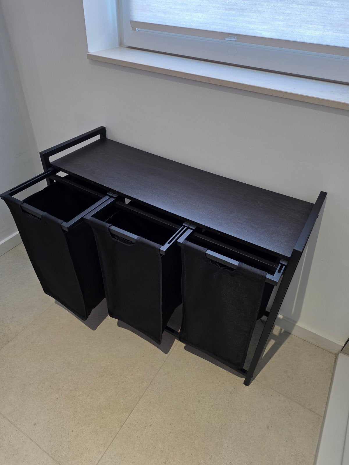 Wasmand met 3 uitneembare vakken, Huis en Inrichting, Badkamer | Badkamermeubels, Ophalen