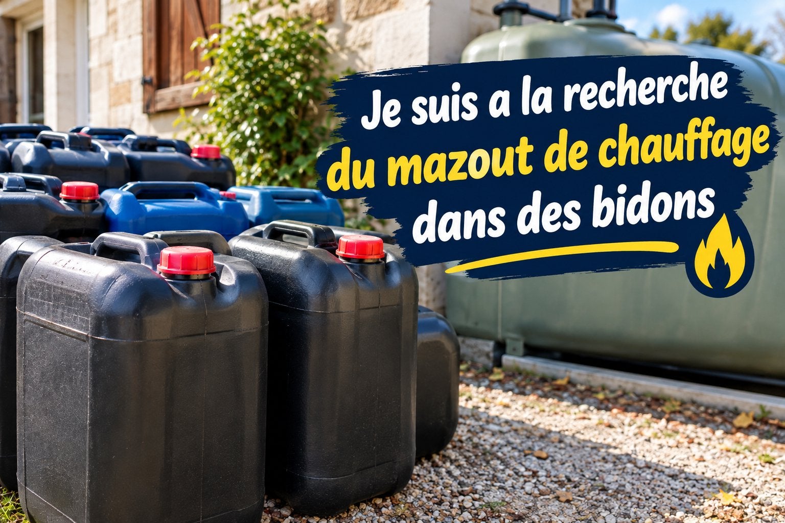 Recherche du mazout, Jardin & Terrasse, Enlèvement ou Envoi, Comme neuf