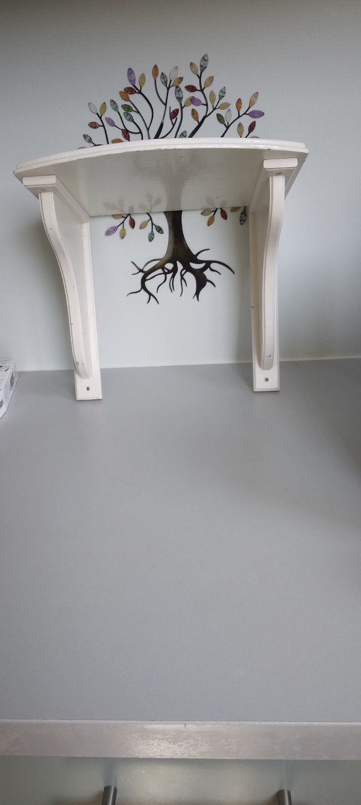 Superbe petite étagère style rétro en, Enlèvement ou Envoi, Étagère, Bois