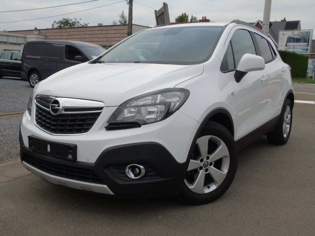 Opel Mokka 1.7 CDTI ECOFlex *07/2015 *1e Eigen *Ohboek*Navi, Auto's, Voorwielaandrijving, Stof, Zwart, 4 cilinders