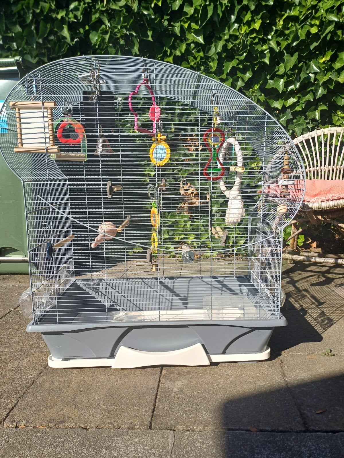 Une toute nouvelle cage à oiseaux avec TOUS les éléments ess, Enlèvement, Cage à oiseaux
