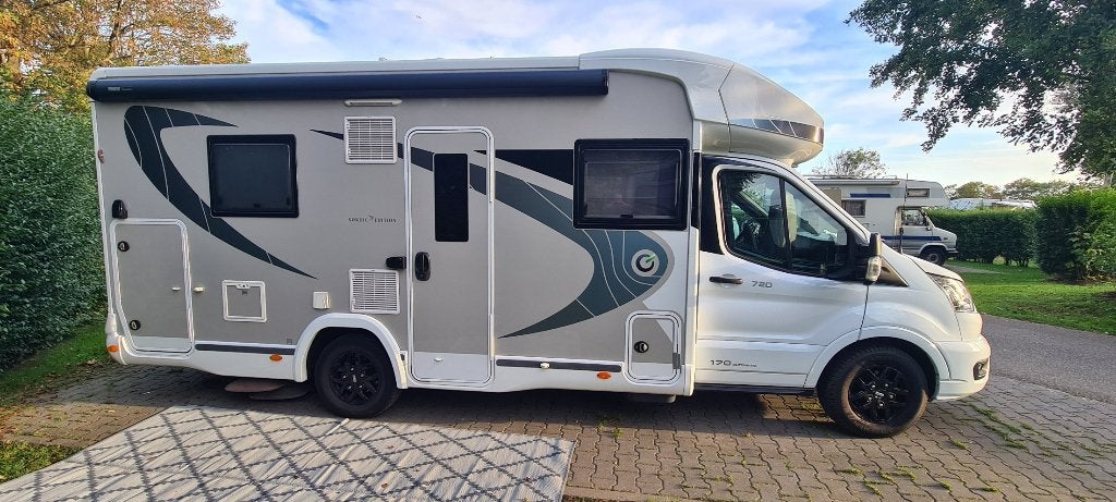 Chausson 720 Nordic Edit 2022/170 pk /Lithium batterij, Caravans en Kamperen, Automaat, Chemisch toilet, Caméra de recul, Luifel