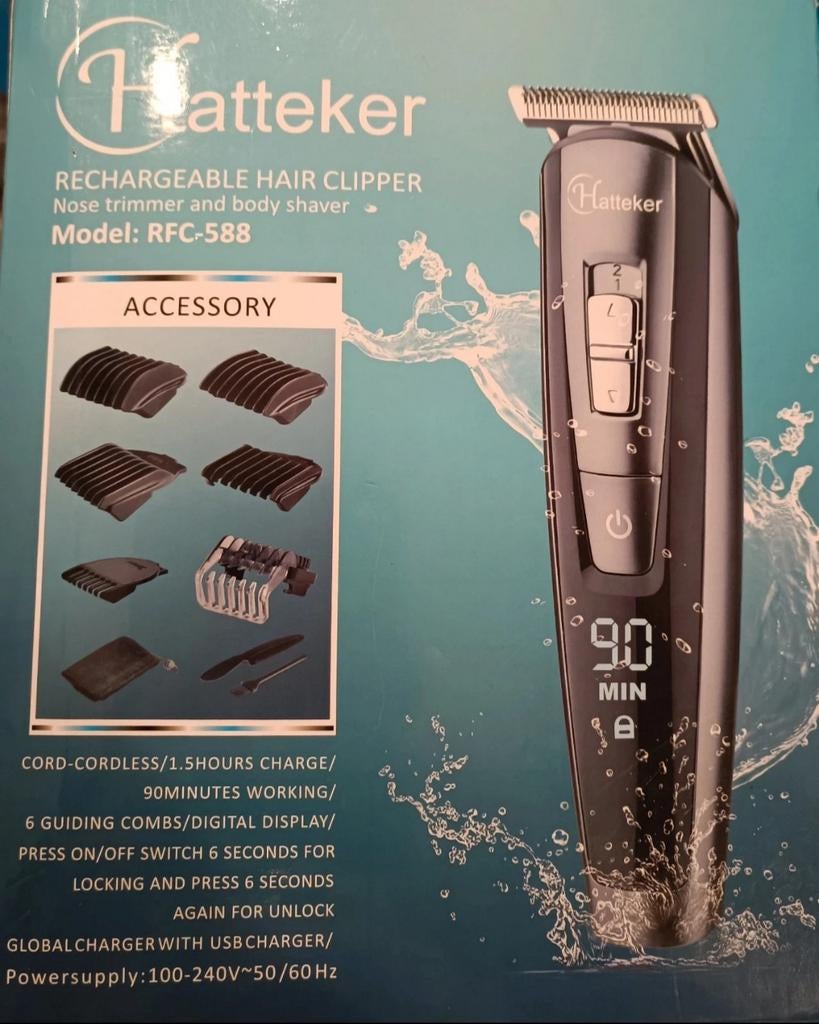 Tondeuse/tondeuse à cheveux, rechargeable via USB, Electroménager, Équipement de Soins personnels, Enlèvement ou Envoi