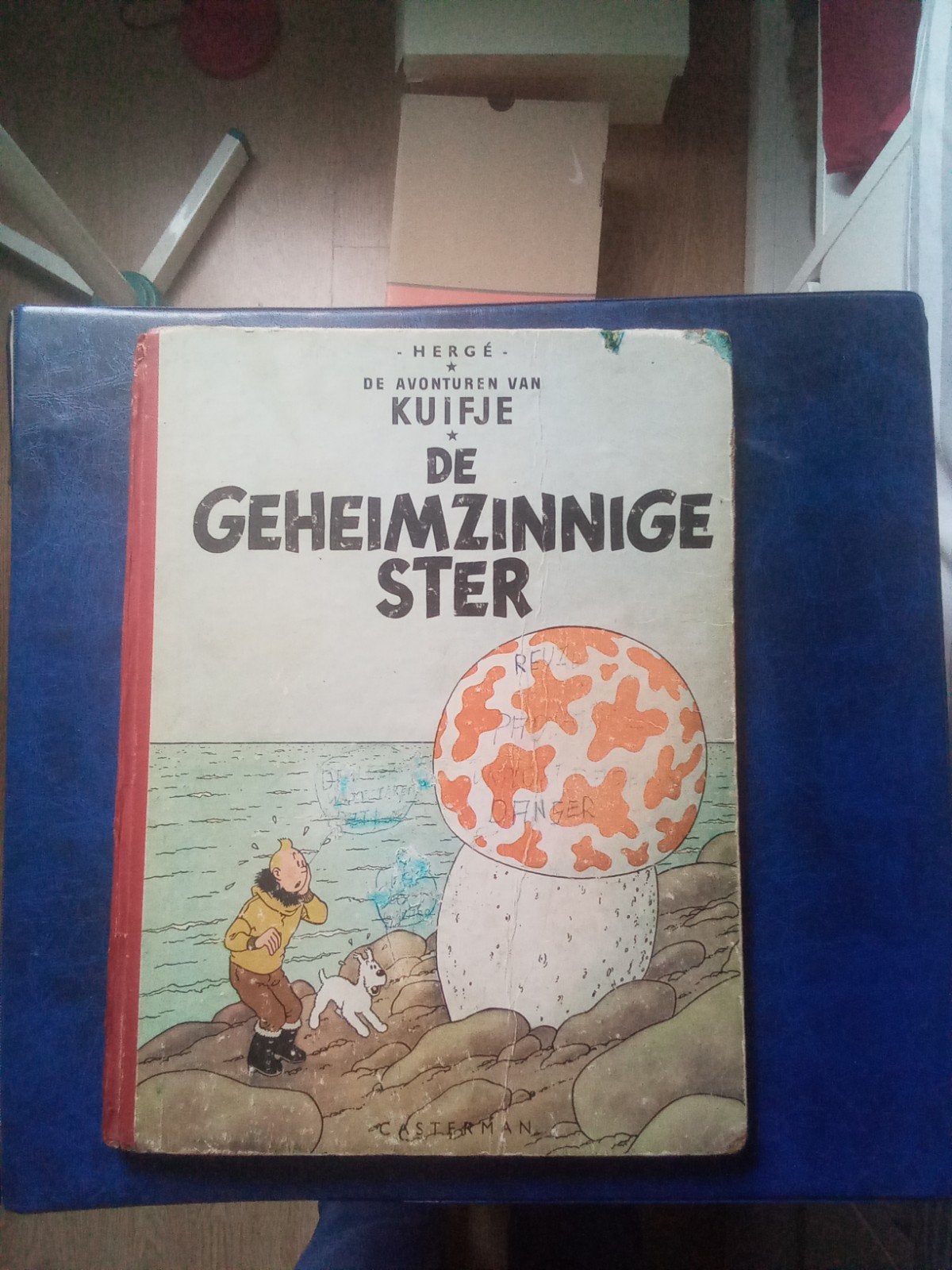 strip Kuifje de geheimzinnige ster (1947-), Boeken, Ophalen of Verzenden