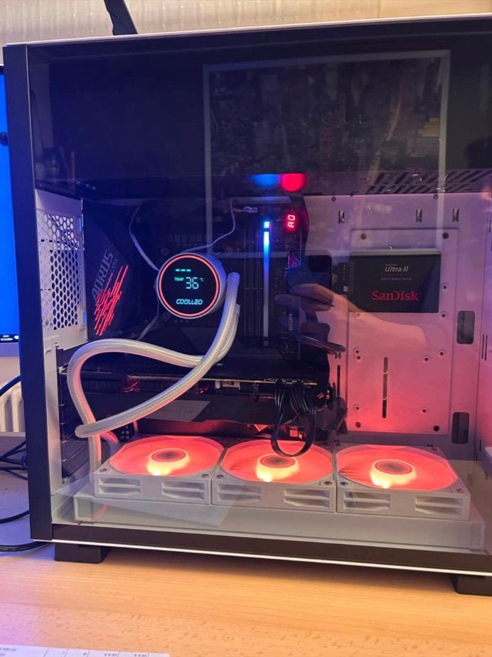 Gaming PC custom build, Computers en Software, Desktop Pc's, Ophalen, HDD, Virtual Reality, Zo goed als nieuw