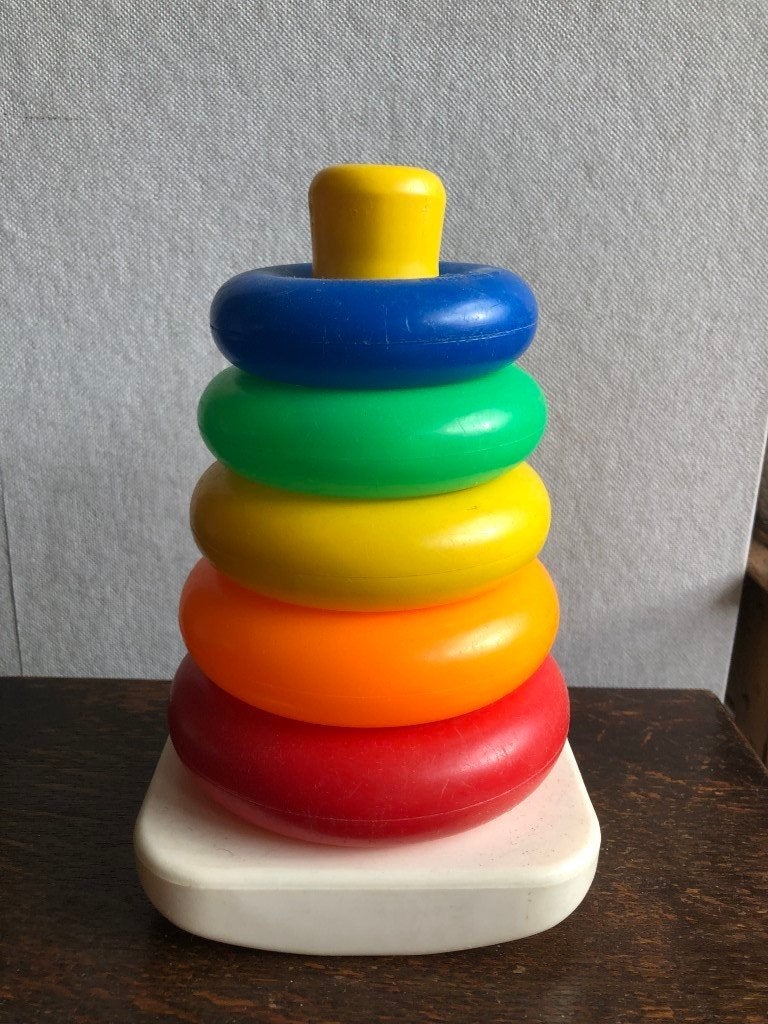 stapel ringen - babyspeelgoed, Kinderen en Baby's, Ophalen of Verzenden