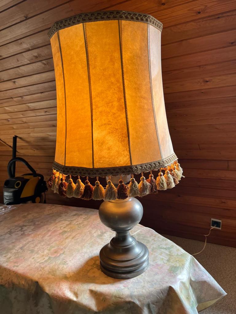 Lampadaire in tin 7,5 kg, Antiek en Kunst, Ophalen
