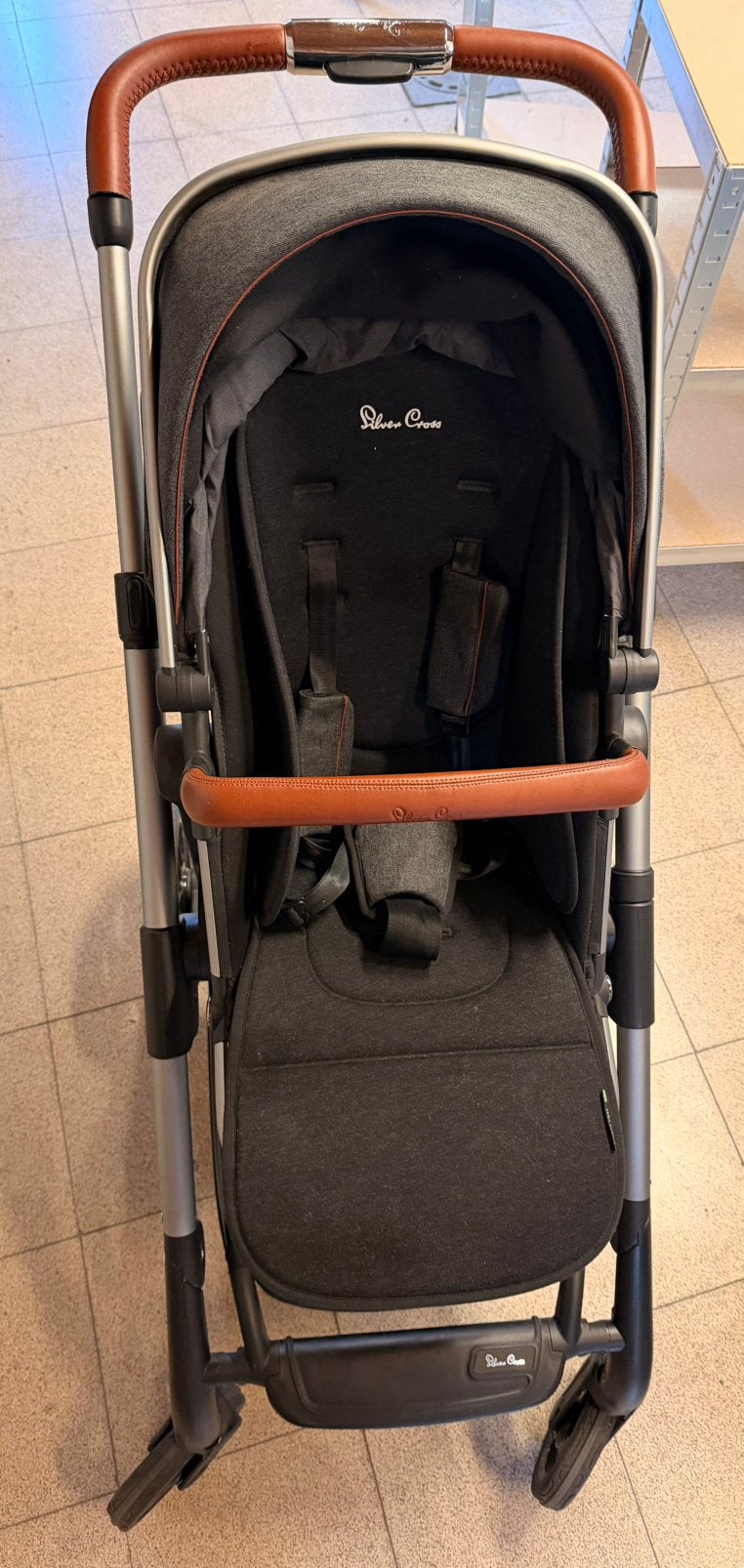 Kinderwagen Silver cross wave tandem, Ophalen, Zo goed als nieuw, Overige merken, Verstelbare rugleuning