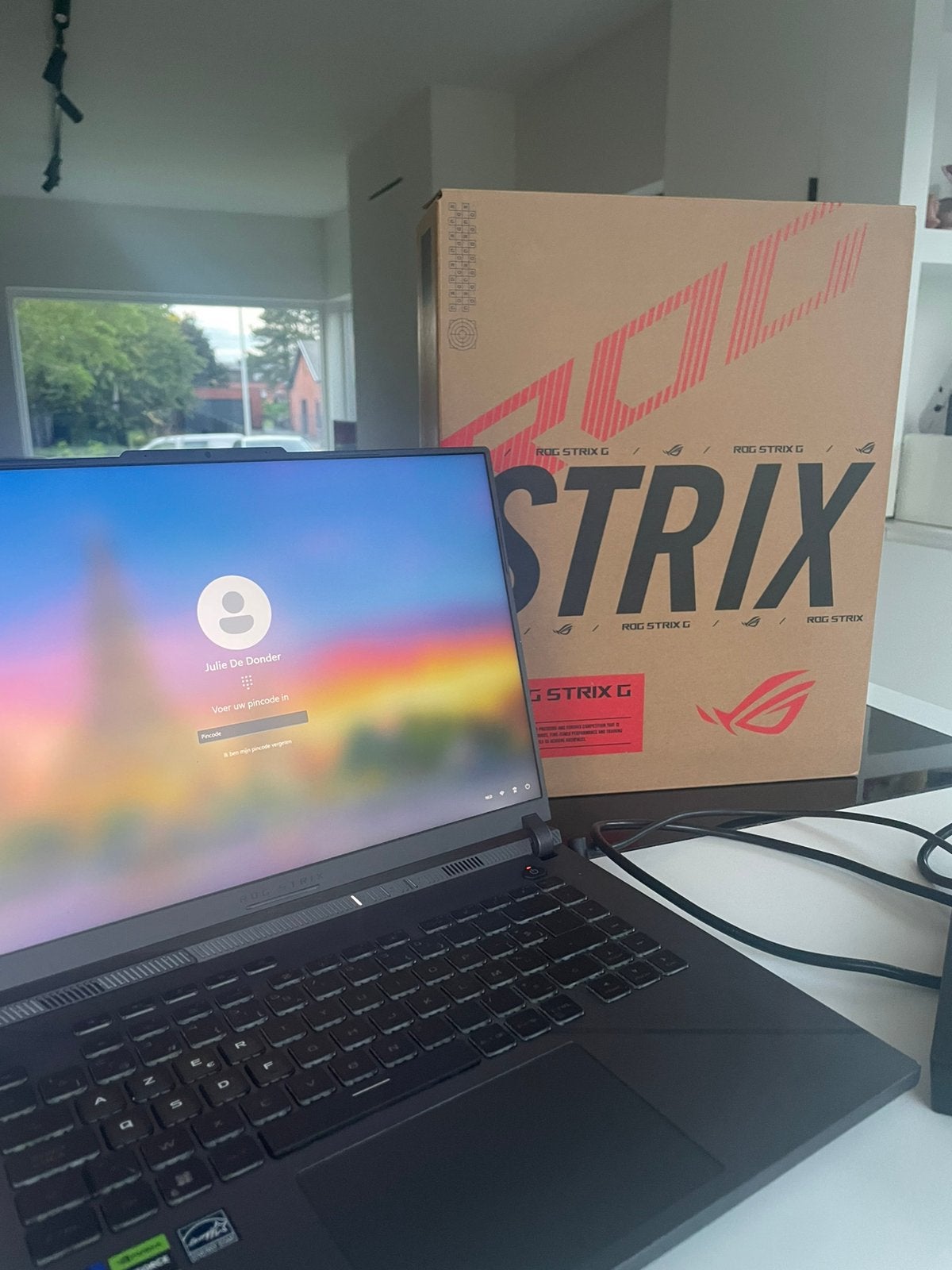 Arch. /game ASUS ROG Strix G16 i9-14900HX RTX4070 16GB 1TB, Computers en Software, Windows Laptops, Ophalen, Met videokaart, Zo goed als nieuw