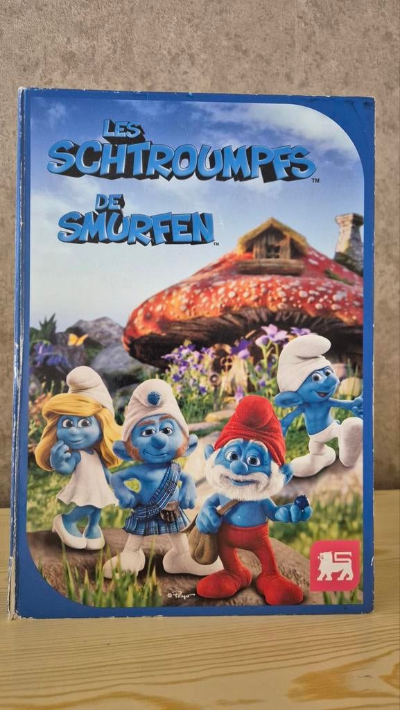 Volledige set Smurfenbox van Delhaize (spaaractie)., Boeken, Ophalen
