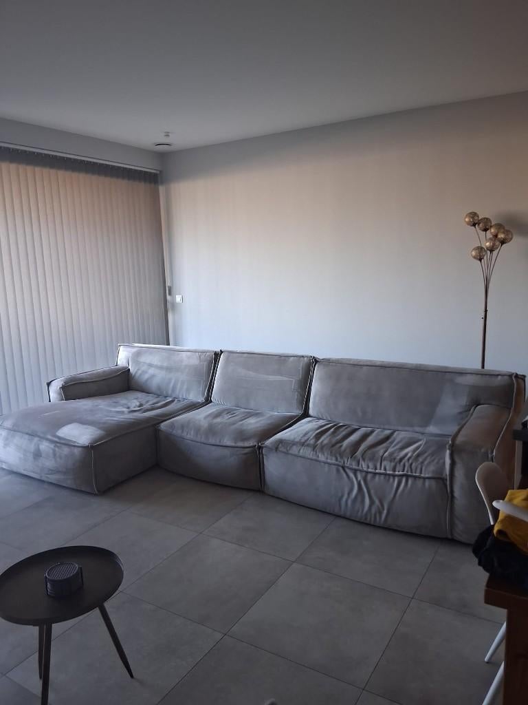 Salon, Huis en Inrichting, Ophalen, Gebruikt, Leer