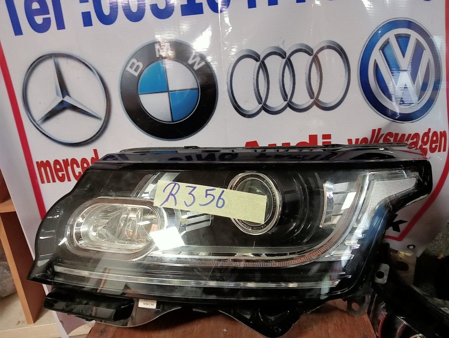 RANGE ROVER VOGUE L405 XENON LED-KOPLAMP L CK52-13W030-EG Ka, Land Rover, -, Utilisé, -