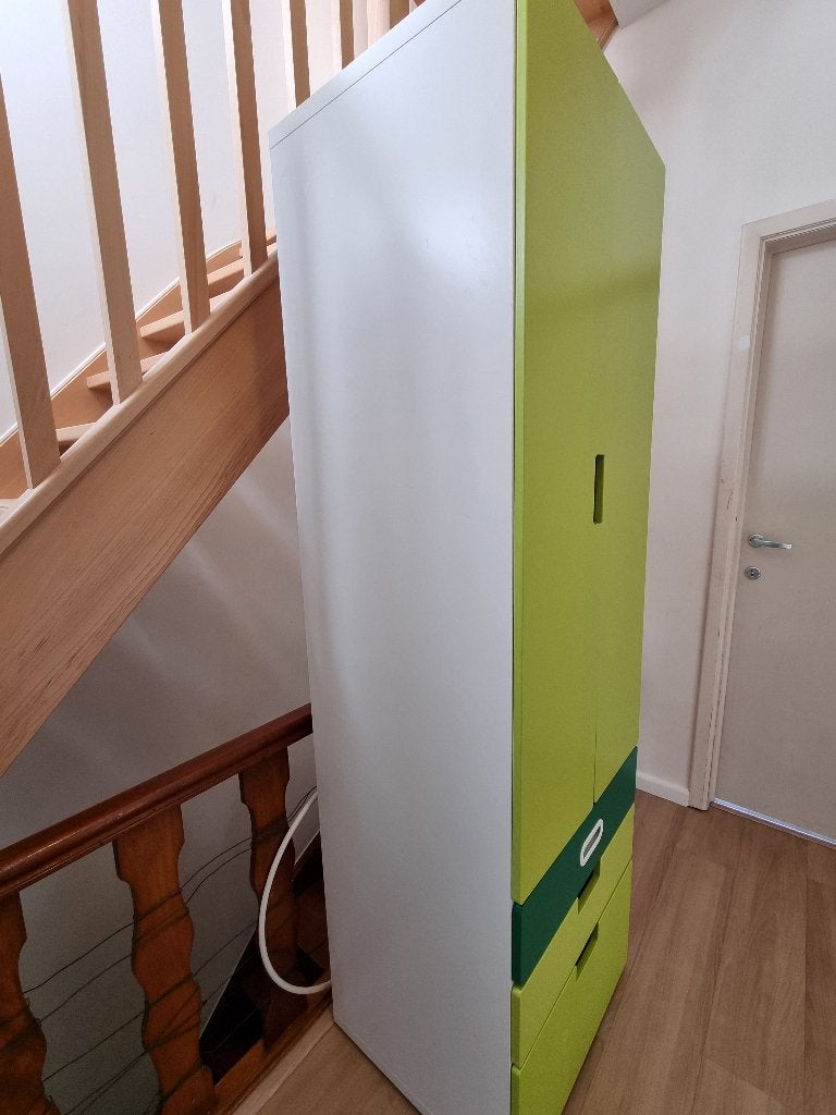 Groene Ikea Stuva kleerkast, Enfants & Bébés, 105 cm ou plus, Enlèvement, Utilisé, Moins de 75 cm