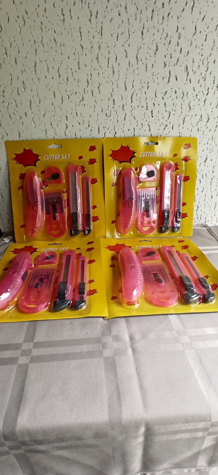 4 sets de 5 cutters, Ophalen of Verzenden