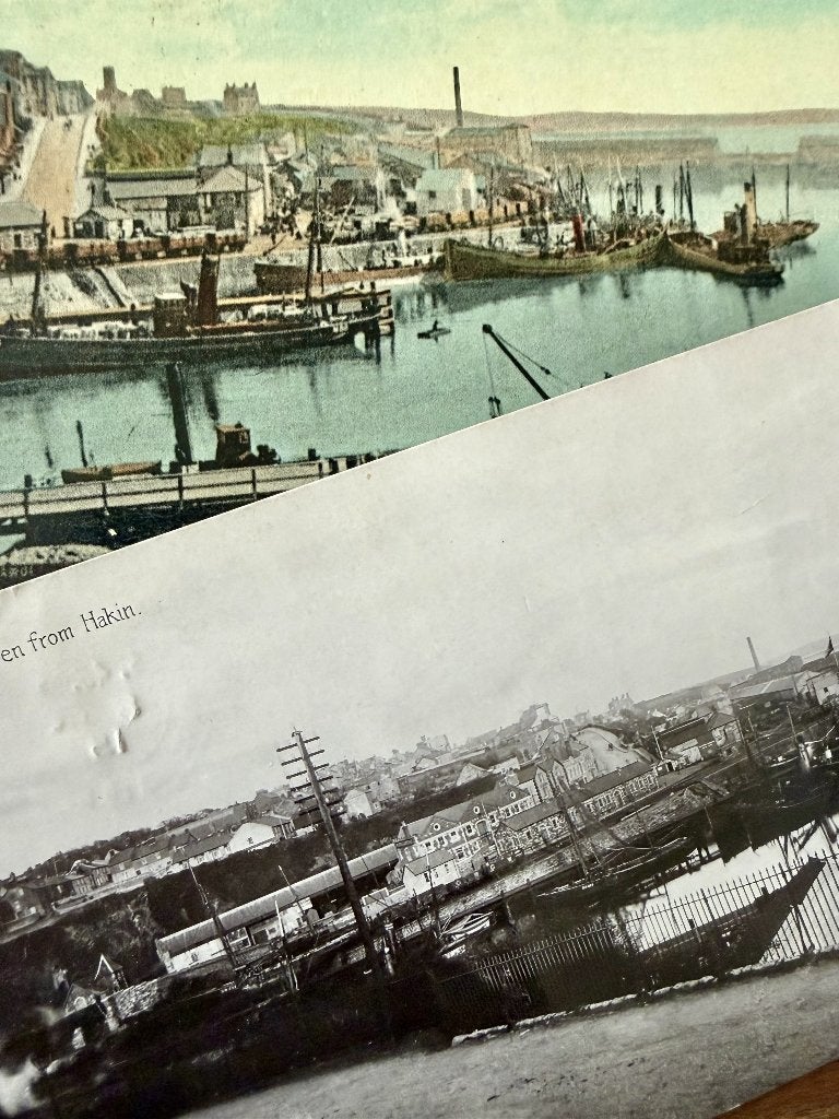 2 antieke postkaarten Milford Haven – Wales, Envoi, Avant 1920, Affranchie, Europe autre