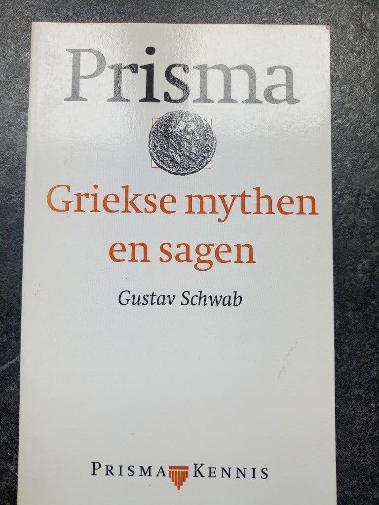 GUSTAV SCHWAB - GRIEKSE MYTHEN EN SAGEN Prima staat, Livres, Histoire mondiale, Enlèvement ou Envoi, Gustav Schwab, Utilisé, Europe