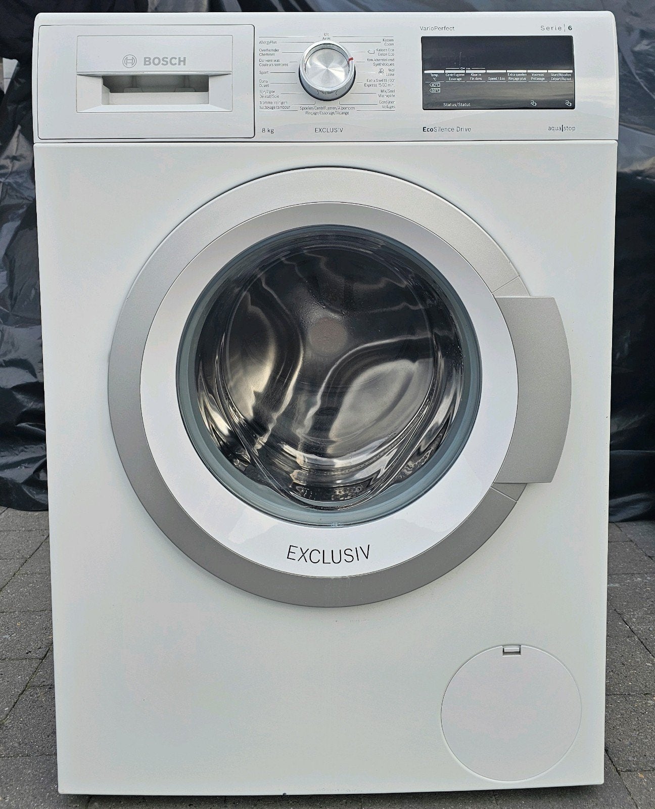 Bosch wasmachine 8KG A++ serie 6 EXCLUSIV, Elektronische apparatuur, Ophalen, 8 tot 10 kg, Zo goed als nieuw, Energieklasse A of zuiniger